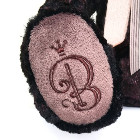 БернАрт Медведь бордовый (металлик) medved_bordovyy