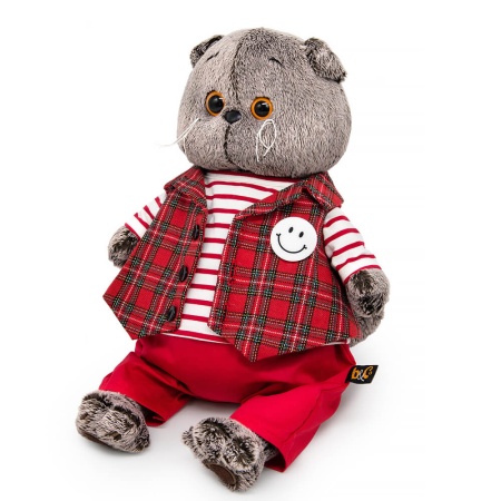 в красно-белом комплекте