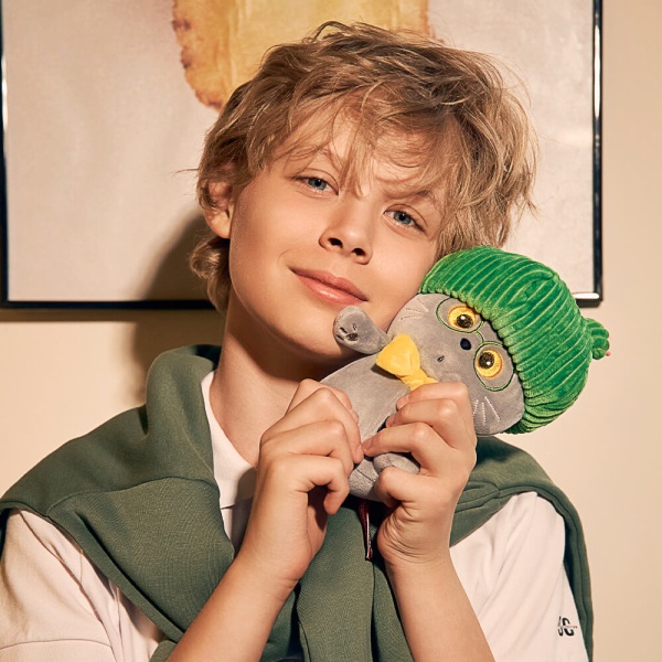 Кот Басик "Ботаник"