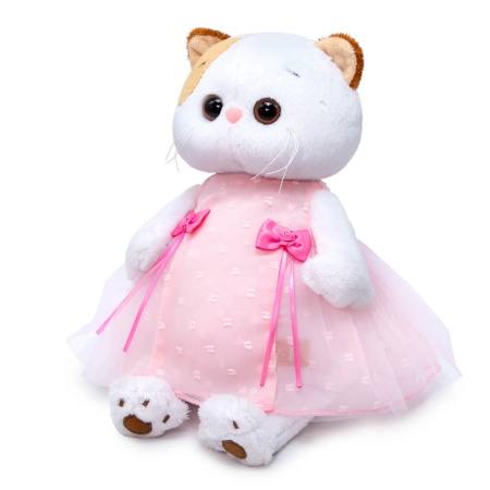 в розовом платье