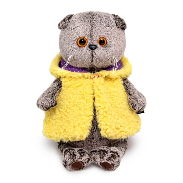 Меховой жилет с капюшоном | БУДИ БАСА Меховой жилет с капюшоном