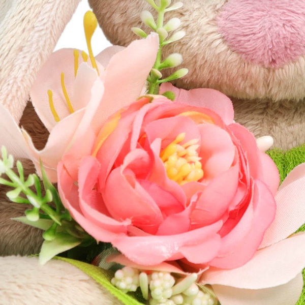 с летним букетом