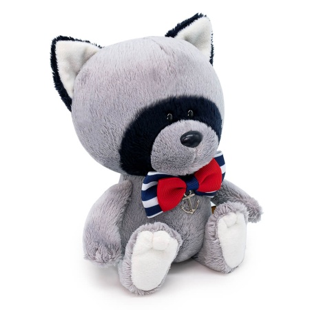 Енот Лёка в галстуке-бабочке с якорем