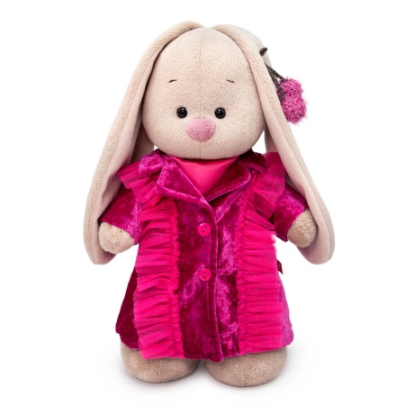 в бархатном пальто