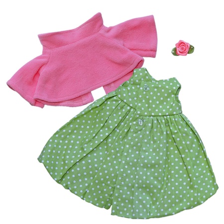 Платье в горох и курточка