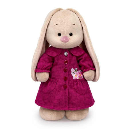 Пальто из флиса с цветами