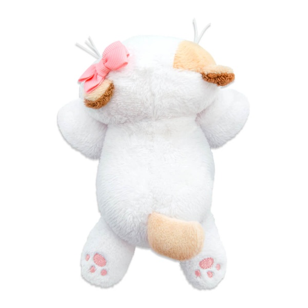 Кошечка Ли-Ли с бантиком лежачая на липучке | БУДИ БАСА Кошечка Ли-Ли с бантиком лежачая на липучке