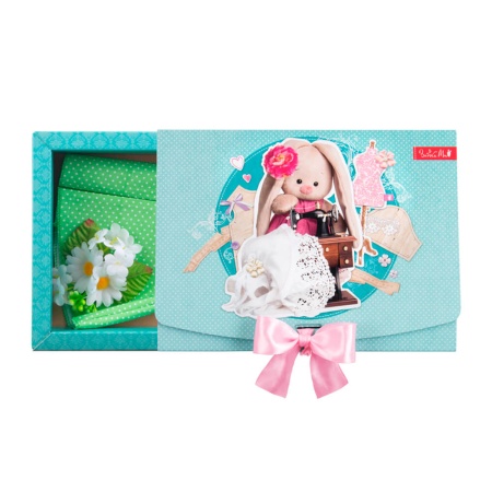 Сарафан зеленый в горошек