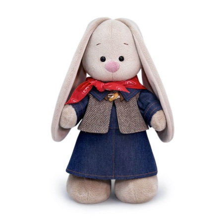 Джинсовое платье и жилет