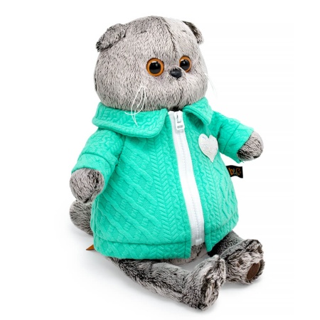 в куртке с сердечком