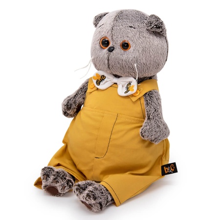 в полукомбинезоне с бантом